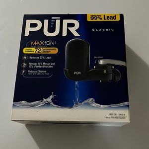 Black Pur Classic Water filter- needs filter